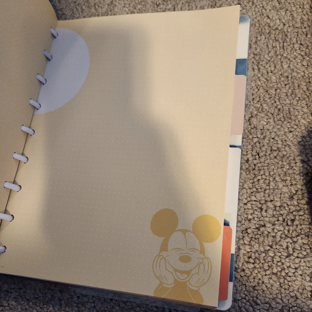 Mickey Mouse Budget Planner and Note Paper
